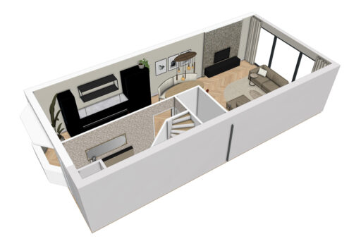 projectNieuwe inrichting Haarlem van Helemaal Hildy