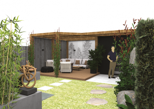 Bekijk project Tuin nieuwbouwproject van Helemaal Hildy