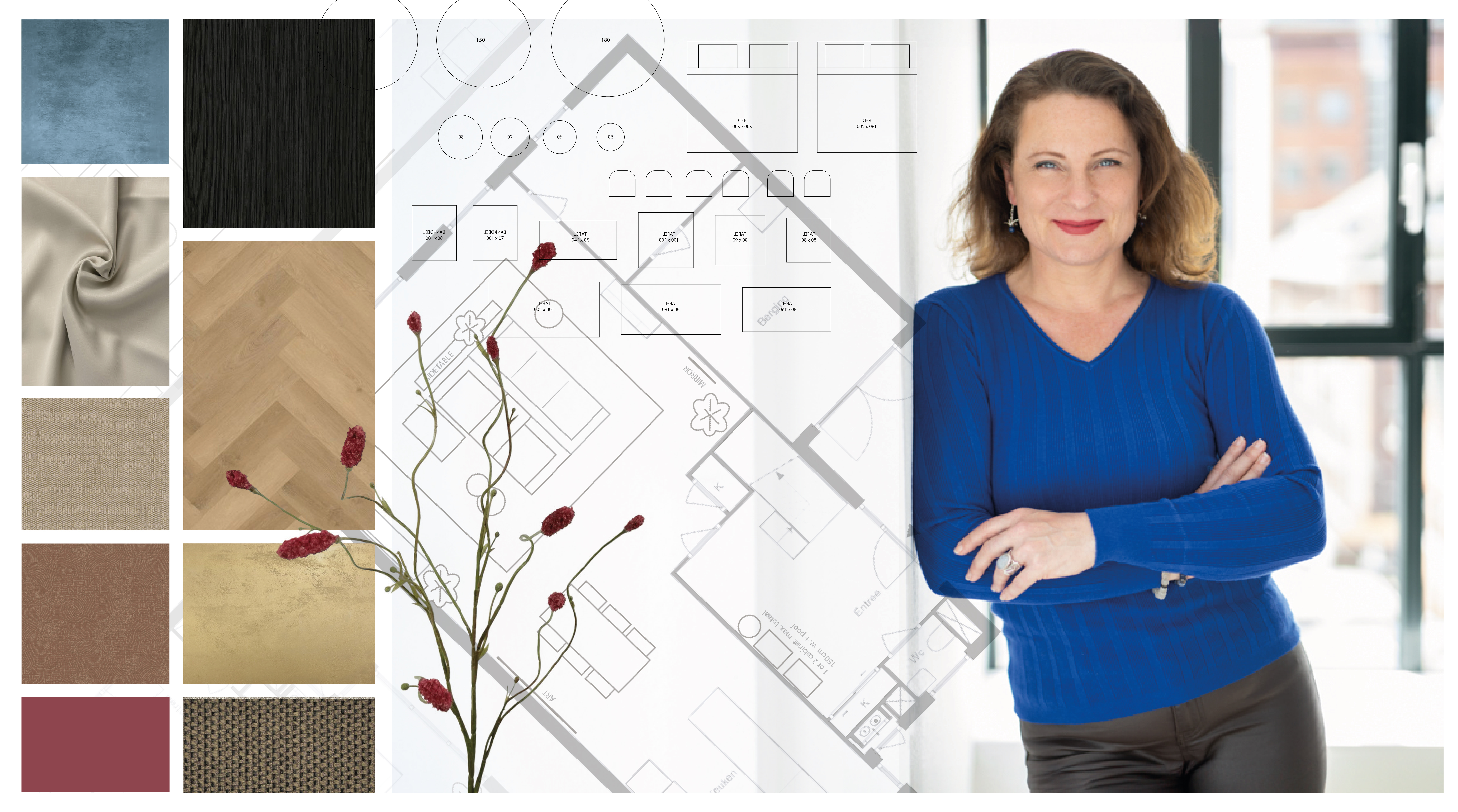 Werk samen met een interieurarchitect