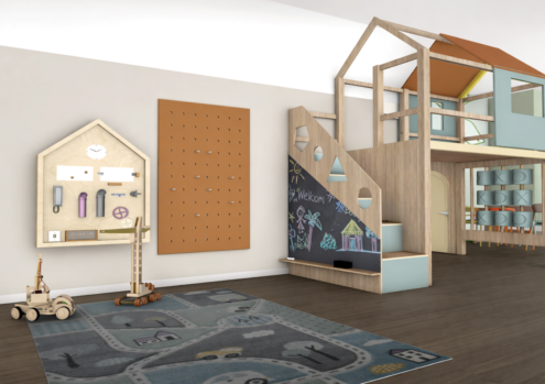 projectInterieurontwerp Kinderdagverblijf van Helemaal Hildy