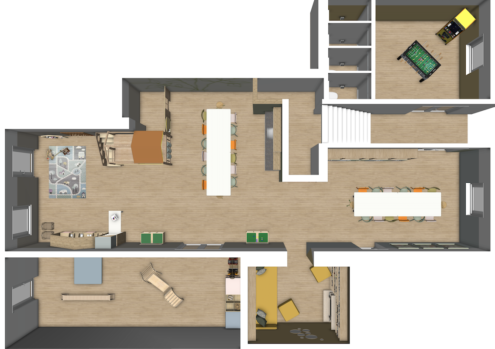 projectInterieurontwerp Kinderdagverblijf van Helemaal Hildy