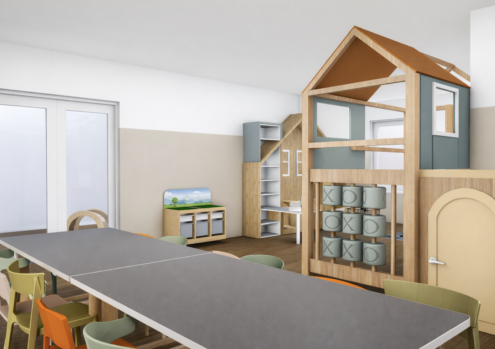 projectInterieurontwerp Kinderdagverblijf van Helemaal Hildy