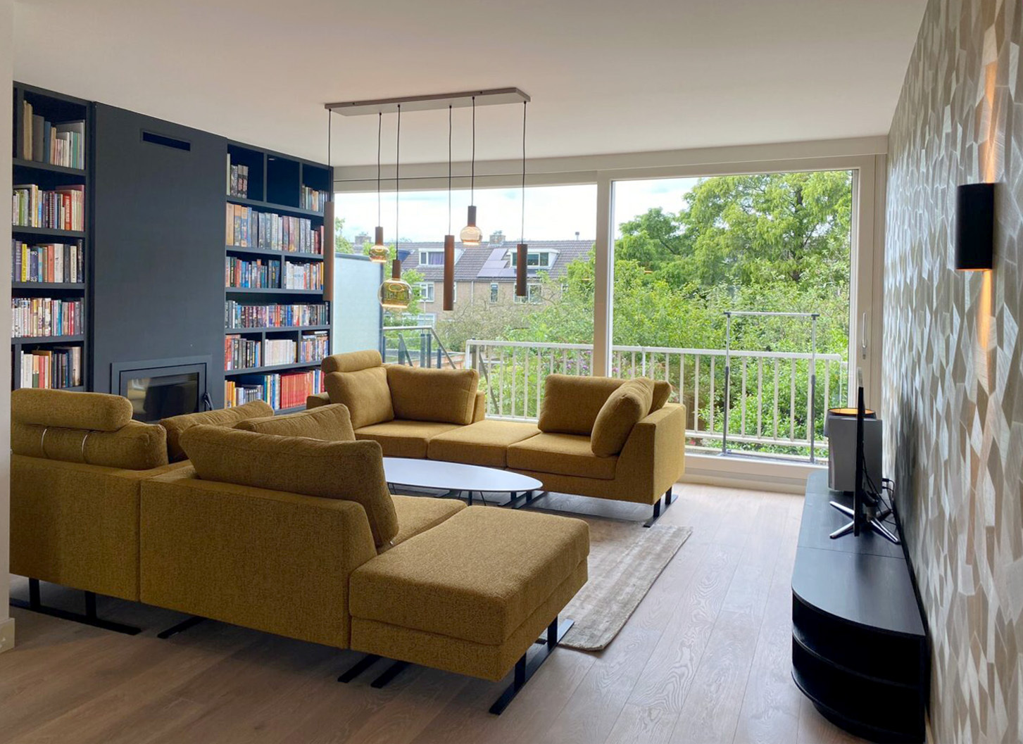 Verbouwing drive-in woning