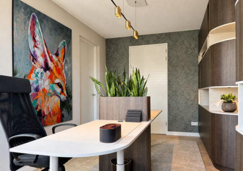 projectWerkkamer op maat van Helemaal Hildy
