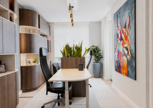 projectWerkkamer op maat van Helemaal Hildy