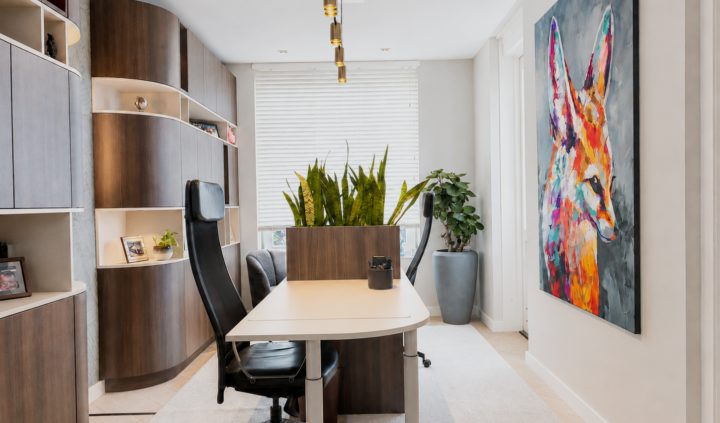 project Werkkamer op maat van Helemaal Hildy