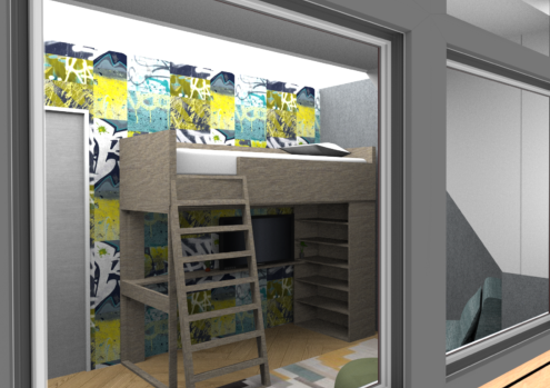 projectInterieurontwerp nieuwbouwhuis 3 woonlagen van Helemaal Hildy